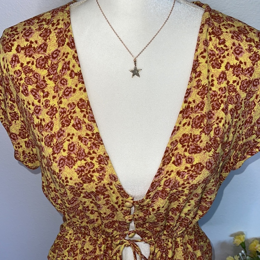 Free People Ruffle Blouse - Picture 3 of 11